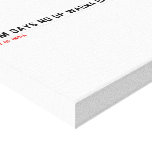 MOM SAYS NO DP WARNA RISTEY AA JAYENGE  Canvas Prints
