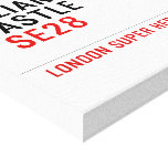 JULIAN ASSANGE CASTLE    Canvas Prints