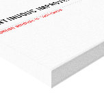Continuous Improvement Street  Canvas Prints