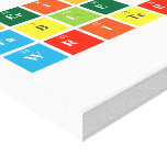 Periodic
 Table
 Writer  Canvas Prints