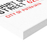 COURT OF APPEAL STREET  Canvas Prints