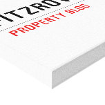 Fitzrovia  Canvas Prints