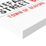 Stefan Bailey Street  Canvas Prints