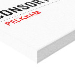 CONSORT ROAD  Canvas Prints