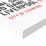 JANE SHAGS JIM 50 DANE STREET LIVERPOOL  Canvas Prints
