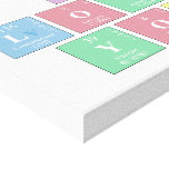 I 
 Love
 You  Canvas Prints