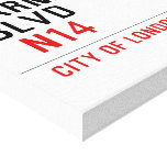 sarmartian blvd   Canvas Prints