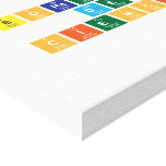 laboratorio
 de
 Ciencias  Canvas Prints
