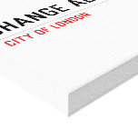 CHANGE ALLEY  Canvas Prints