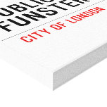 public funsters  Canvas Prints