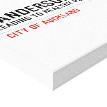 SANDERSON STREET  Canvas Prints