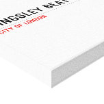 Kingsley Beat Street  Canvas Prints