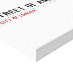 Street of anil  Canvas Prints