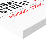 Inbal Street  Canvas Prints