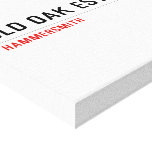 Old Oak estate  Canvas Prints