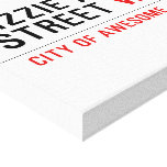 Lizzie Austen Street  Canvas Prints