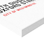 18th Giuseppe B-Day OXFORD STREET  Canvas Prints