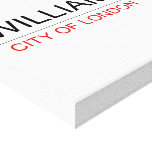 WILLIAMS  Canvas Prints