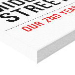 Midland Street  Canvas Prints