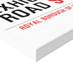 exhibition ROAD  Canvas Prints