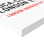 COCA-COLA LONDON EYE  Canvas Prints