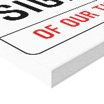 signs  Canvas Prints