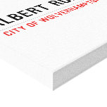 Albert Road  Canvas Prints