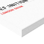 DEF:INITION NYE  Canvas Prints