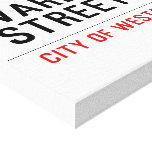 WARDOUR STREET  Canvas Prints