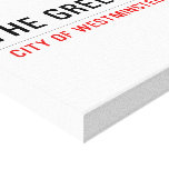 THE GREEN  Canvas Prints