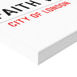 Faith w1  Canvas Prints