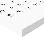 Periodic
 Table
 Writer  Canvas Prints