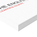 The English HOUSE  Canvas Prints