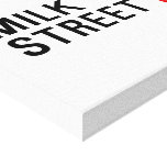 MILK  STREET  Canvas Prints