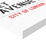 LET  AVENUE  Canvas Prints