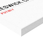 Keswick Cafe  Canvas Prints