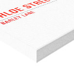 chloe Street  Canvas Prints