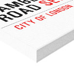CAMBERWELL Road  Canvas Prints