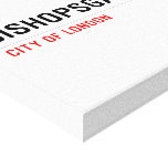 Bishopsgate   Canvas Prints