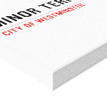 Minor Terfing  Canvas Prints