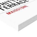 whittaker  terrace  Canvas Prints