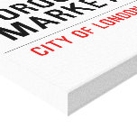 Borough  Market   Canvas Prints