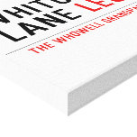 whitcrofts lane  Canvas Prints