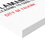Slamannan  Canvas Prints