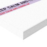 Keep Calm And Leondre On  Canvas Prints