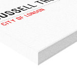 Russell Thoburn  Canvas Prints