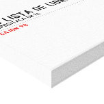 tu LISTA DE libros  Canvas Prints