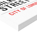 Milk  Street  Canvas Prints