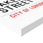 baker street  Canvas Prints