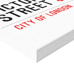 Victoria Street  Canvas Prints